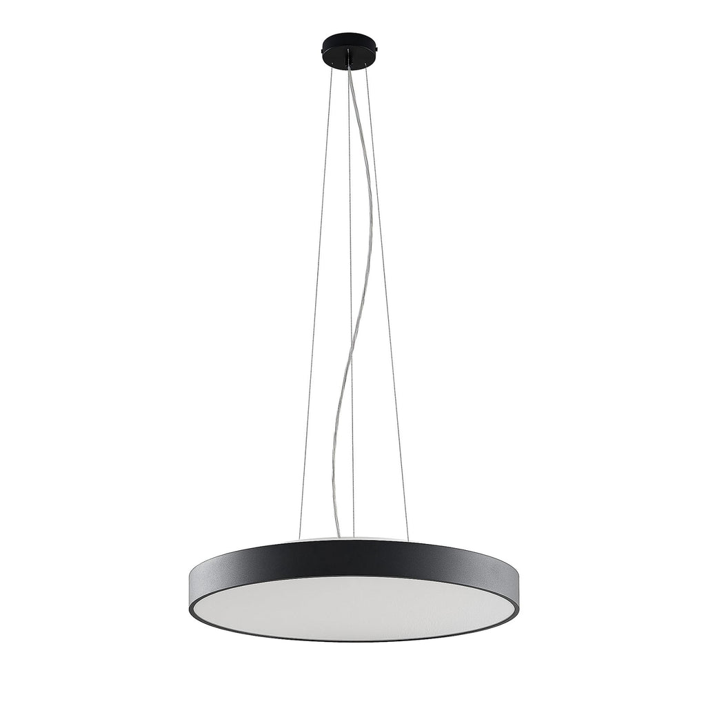 LED pendellampe Vanida svart Ø60 cm bakside