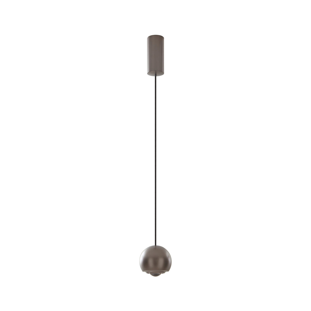 Detalj av LED pendellampe Varineth aluminium nikkel Ø11 cm 6W