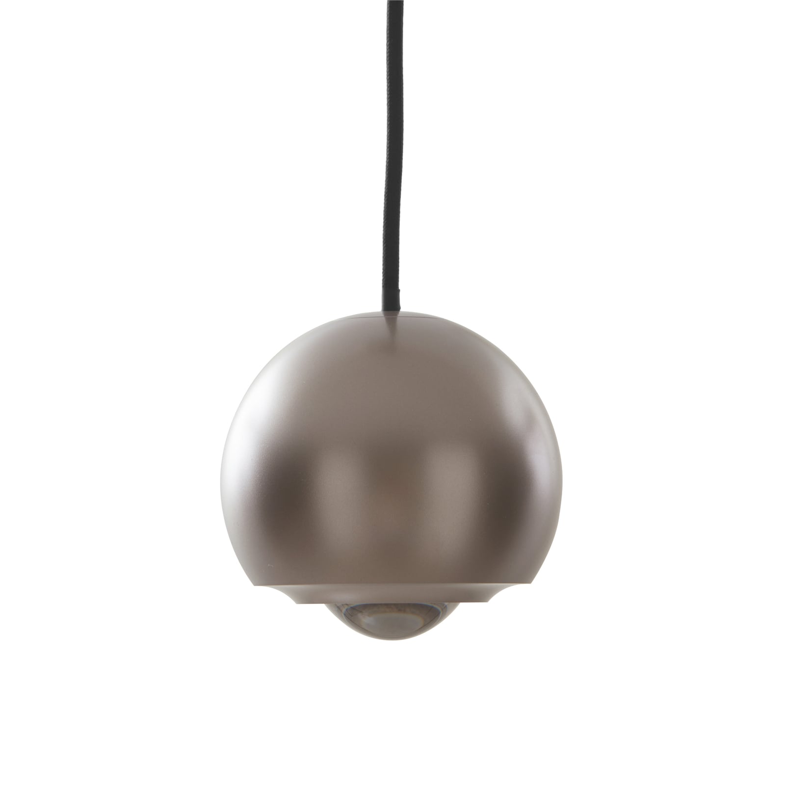 Nærbilde LED pendellampe Varineth aluminium nikkel Ø11 cm 6W