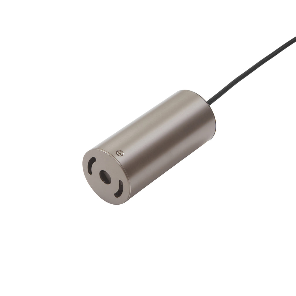 LED pendellampe Varineth aluminium nikkel Ø11 cm 6W lyst opp