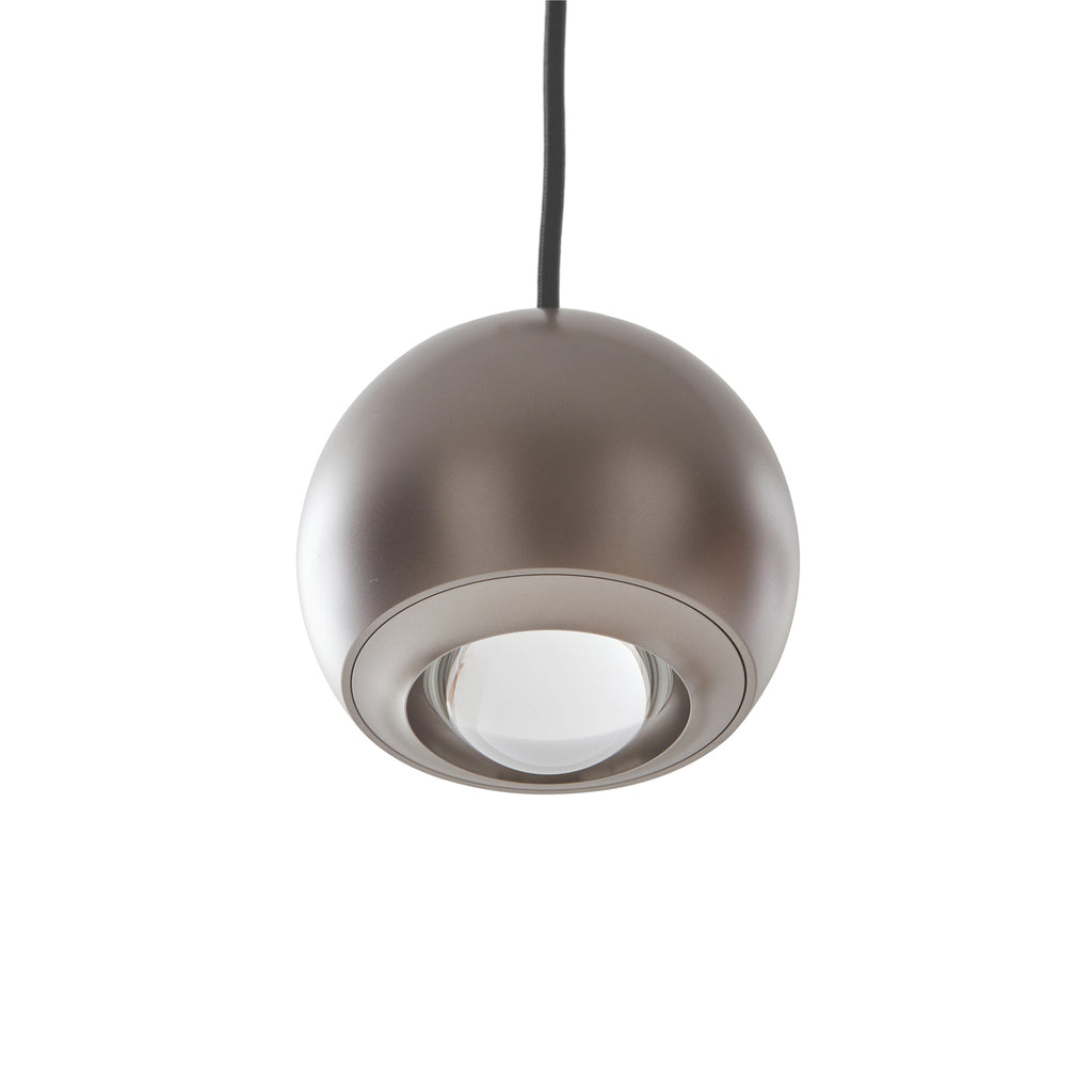 LED pendellampe Varineth aluminium nikkel Ø11 cm 6W sideprofil