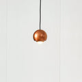 LED pendellampe Varineth kobberfarget aluminium forfra
