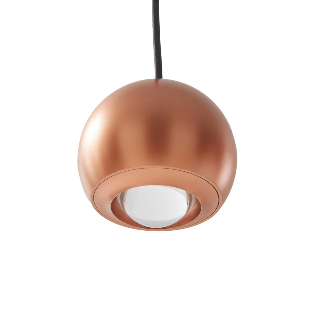 LED pendellampe Varineth kobberfarget aluminium med lyskilde