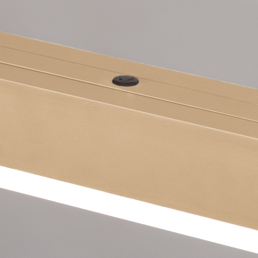 LED pendellampe Vayana sandfarge 190 cm dimbar CCT metallmateriale