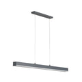 LED pendellampe Vayana grå 189 cm dimbar CCT berøringsdimmer forfra
