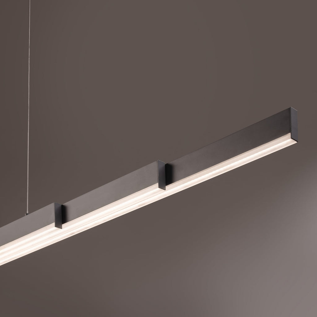 LED pendellampe Vayana grå 189 cm dimbar CCT berøringsdimmer bakside