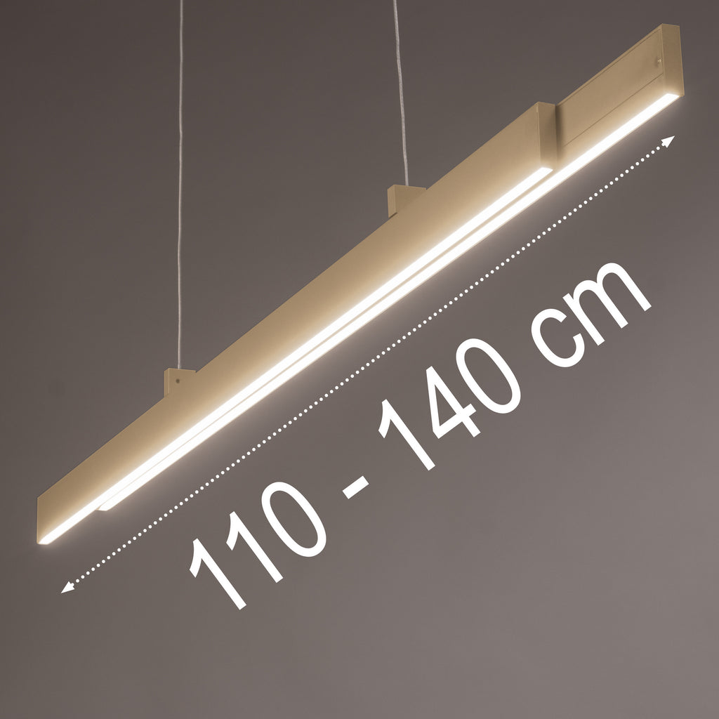 LED pendellampe Vayana sand 114 cm detalj