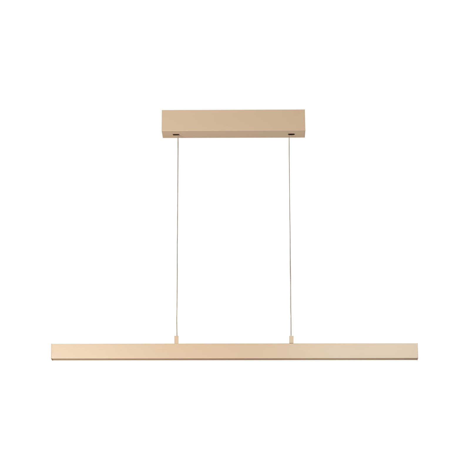 LED pendellampe Vayana sand 114 cm montert i rom