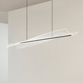 LED pendellampe Vellia svart metall 112 cm forfra
