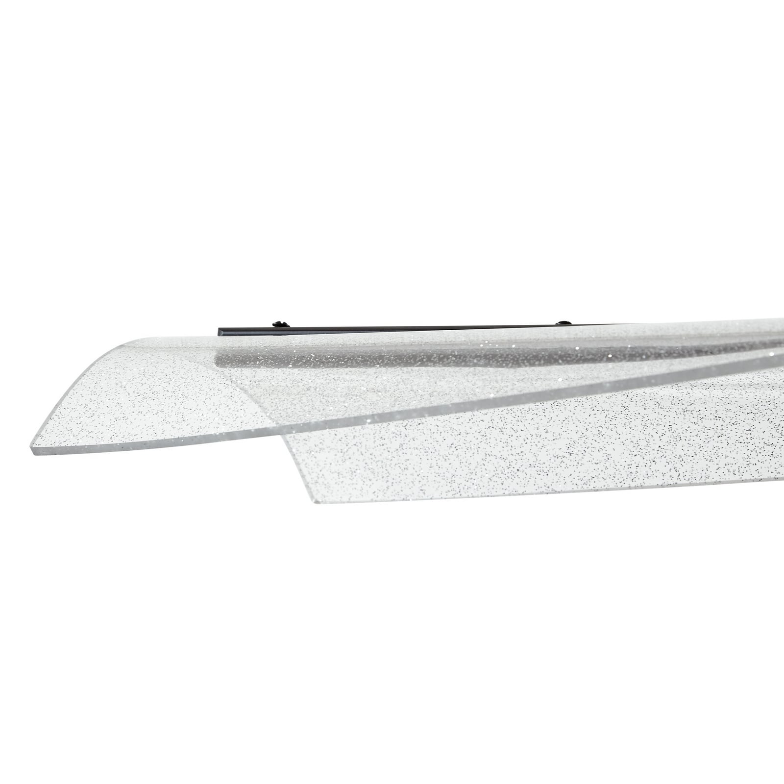 LED pendellampe Vellia svart metall 112 cm lysdetalj