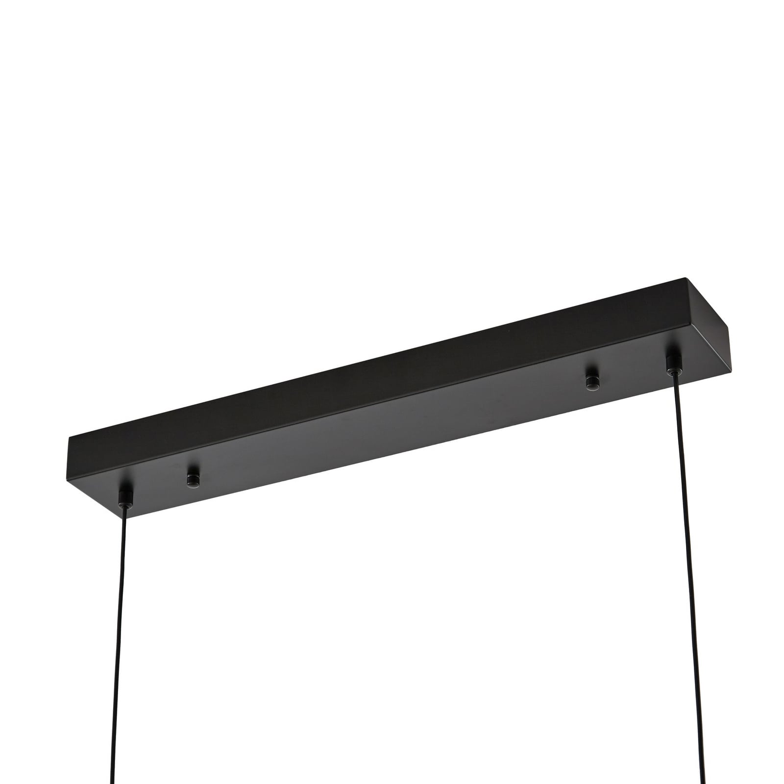 LED pendellampe Vellia svart metall 112 cm profil