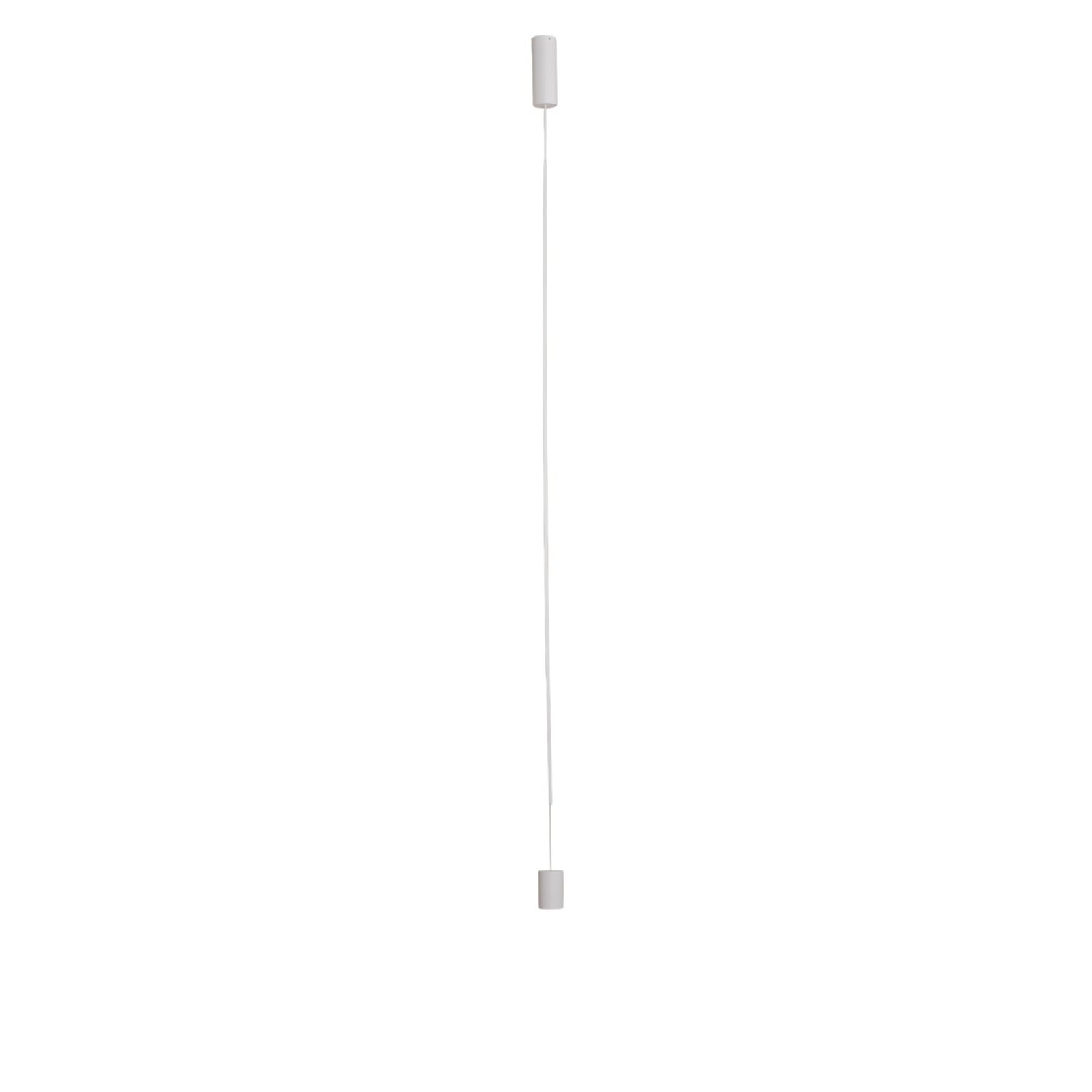 LED pendellampe VERTIC hvit aluminium detalj