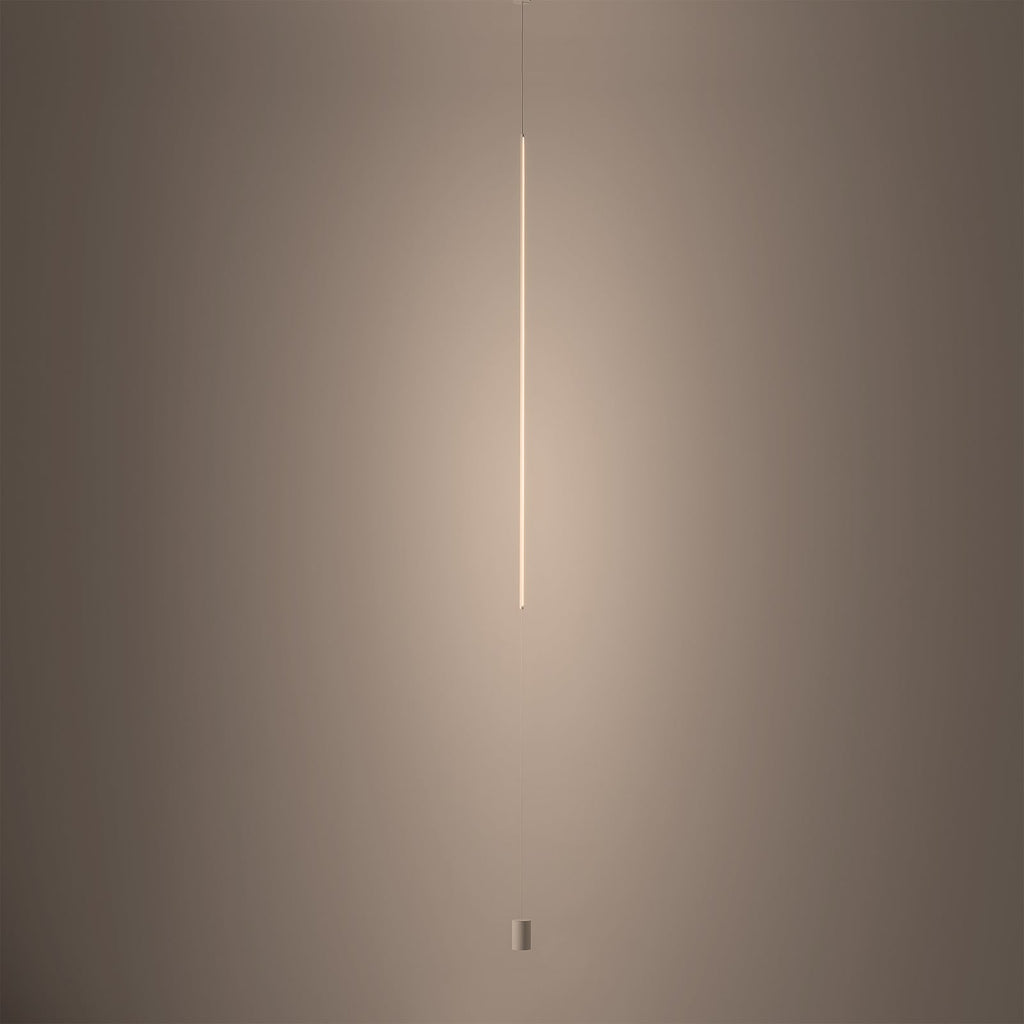 LED pendellampe VERTIC hvit aluminium sideprofil