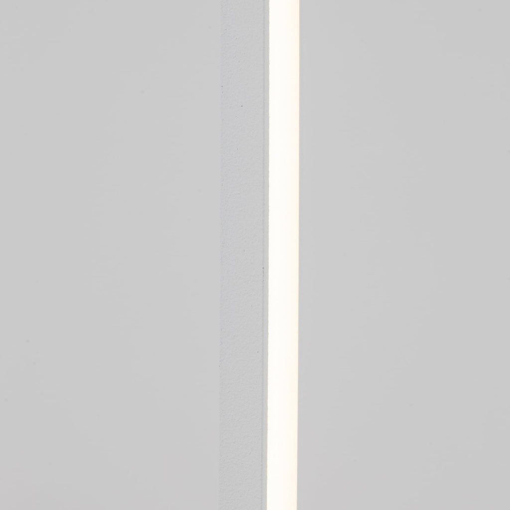 LED pendellampe VERTIC hvit aluminium med slankt design