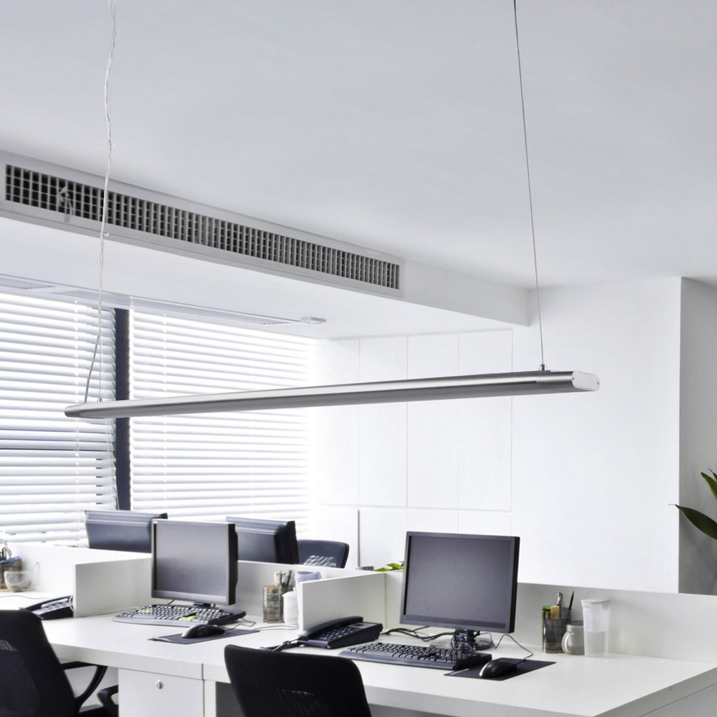 LED pendellampe Vinca aluminium 120 cm bakside