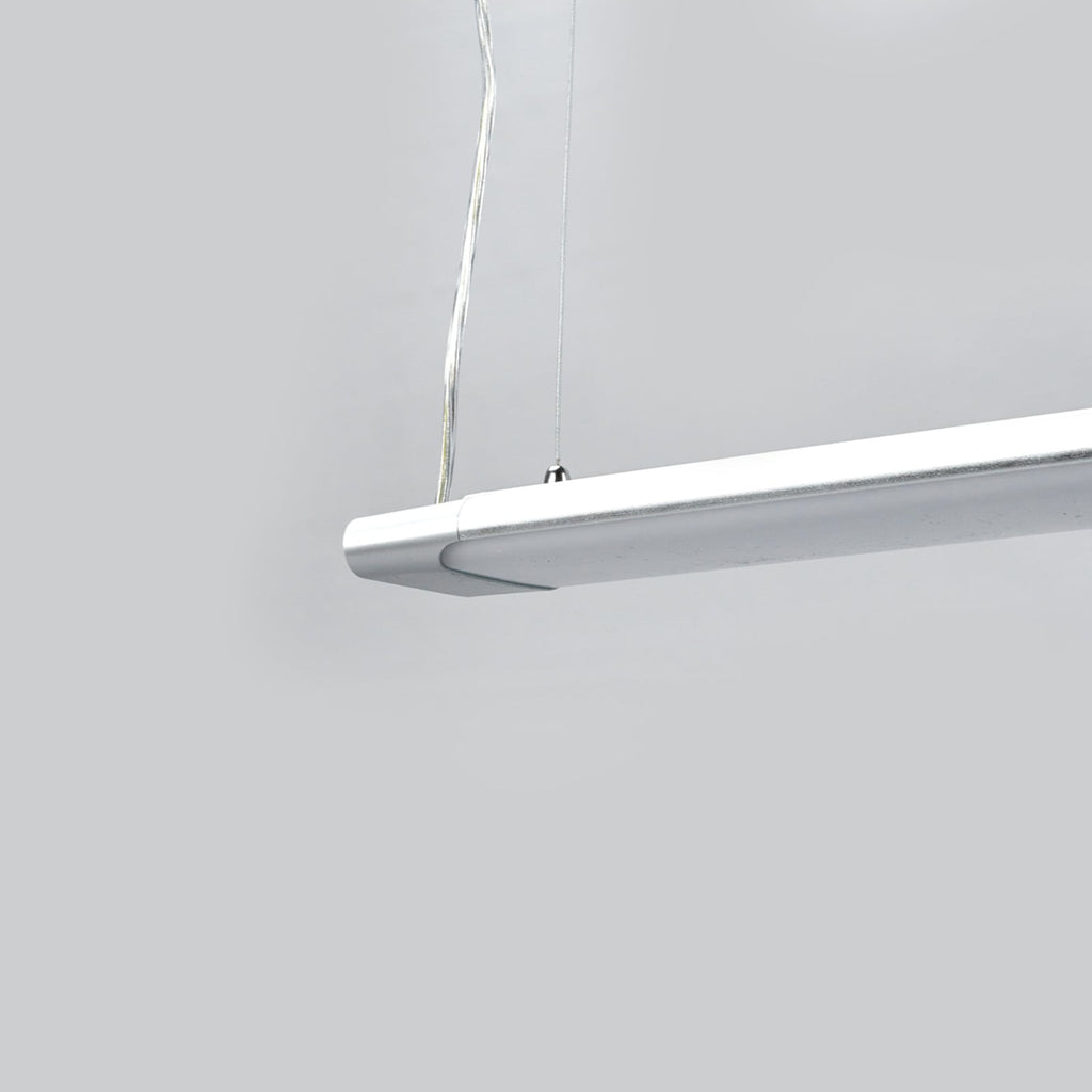 LED pendellampe Vinca aluminium 120 cm montert