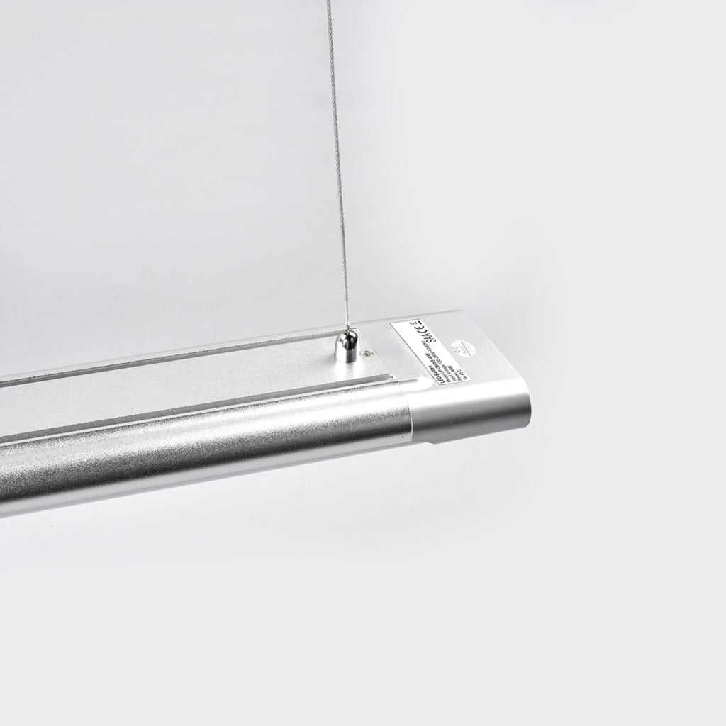 LED pendellampe Vinca aluminium 120 cm nærbilde 1