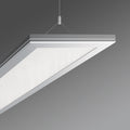 LED pendellampe Visula mikroprismatisk aluminium 120 cm 45W forfra
