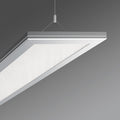 LED pendellampe Visula mikroprisma aluminium 56W 148 cm forfra