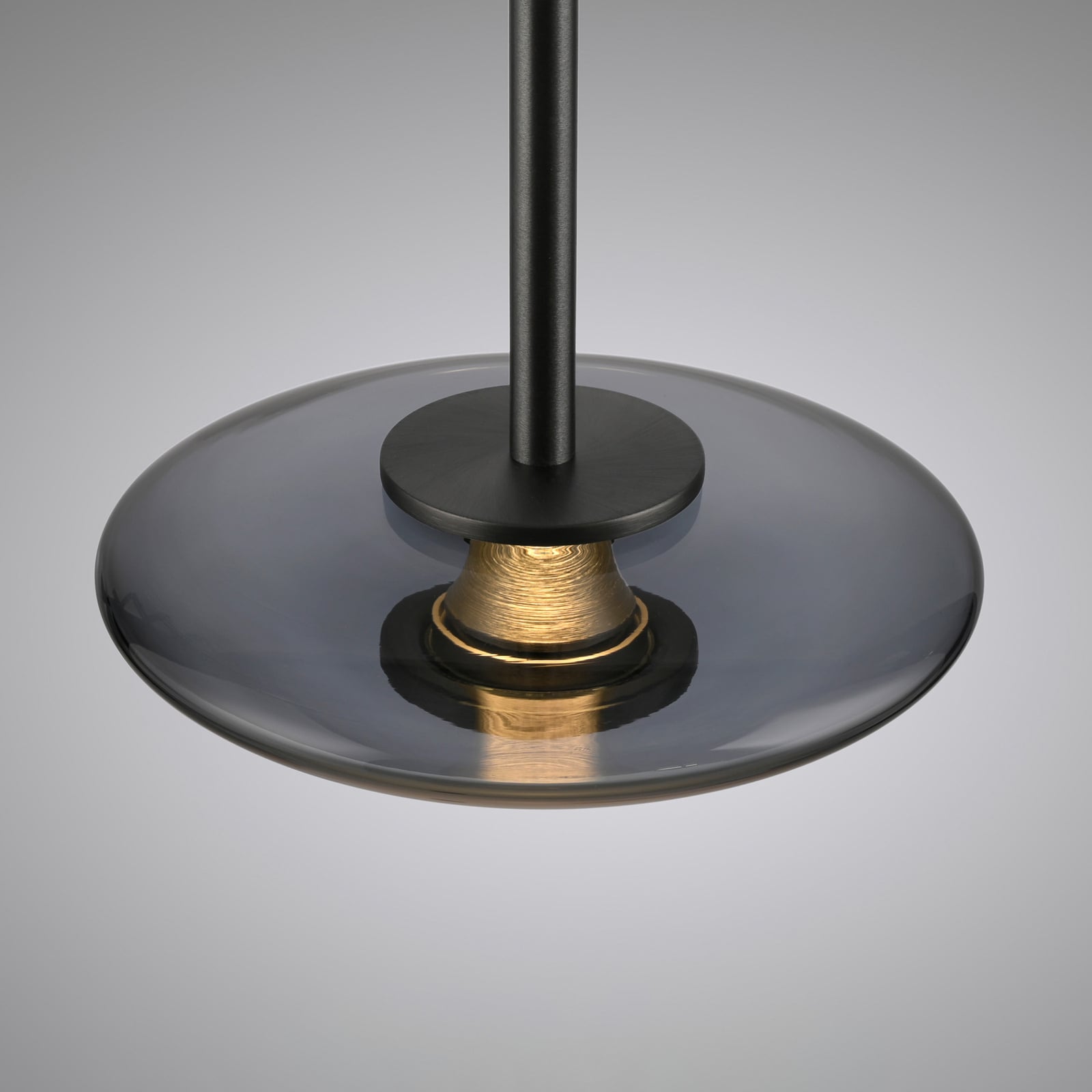 LED pendellampe Vitrum glass aluminium dimbar kabel og baldakin
