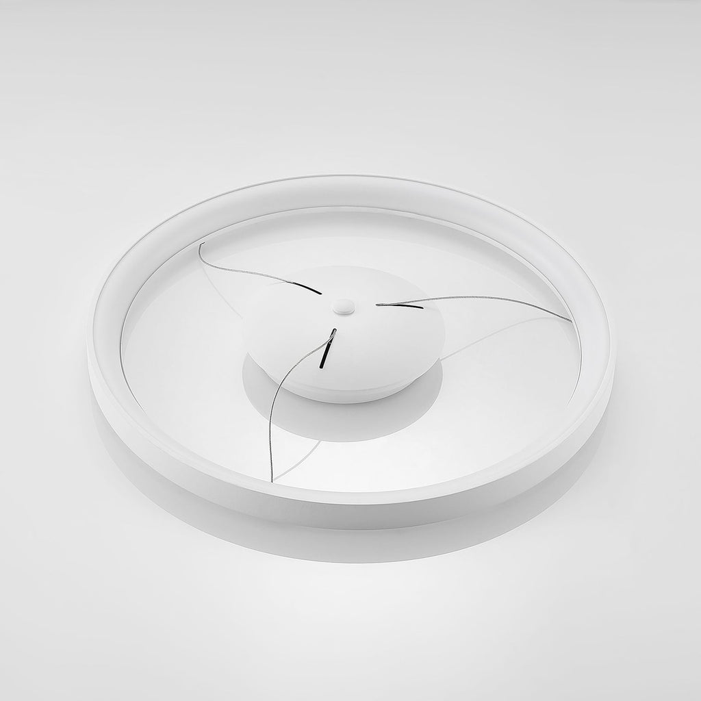 LED pendellampe Vivy hvit metall Ø58 cm oppheng