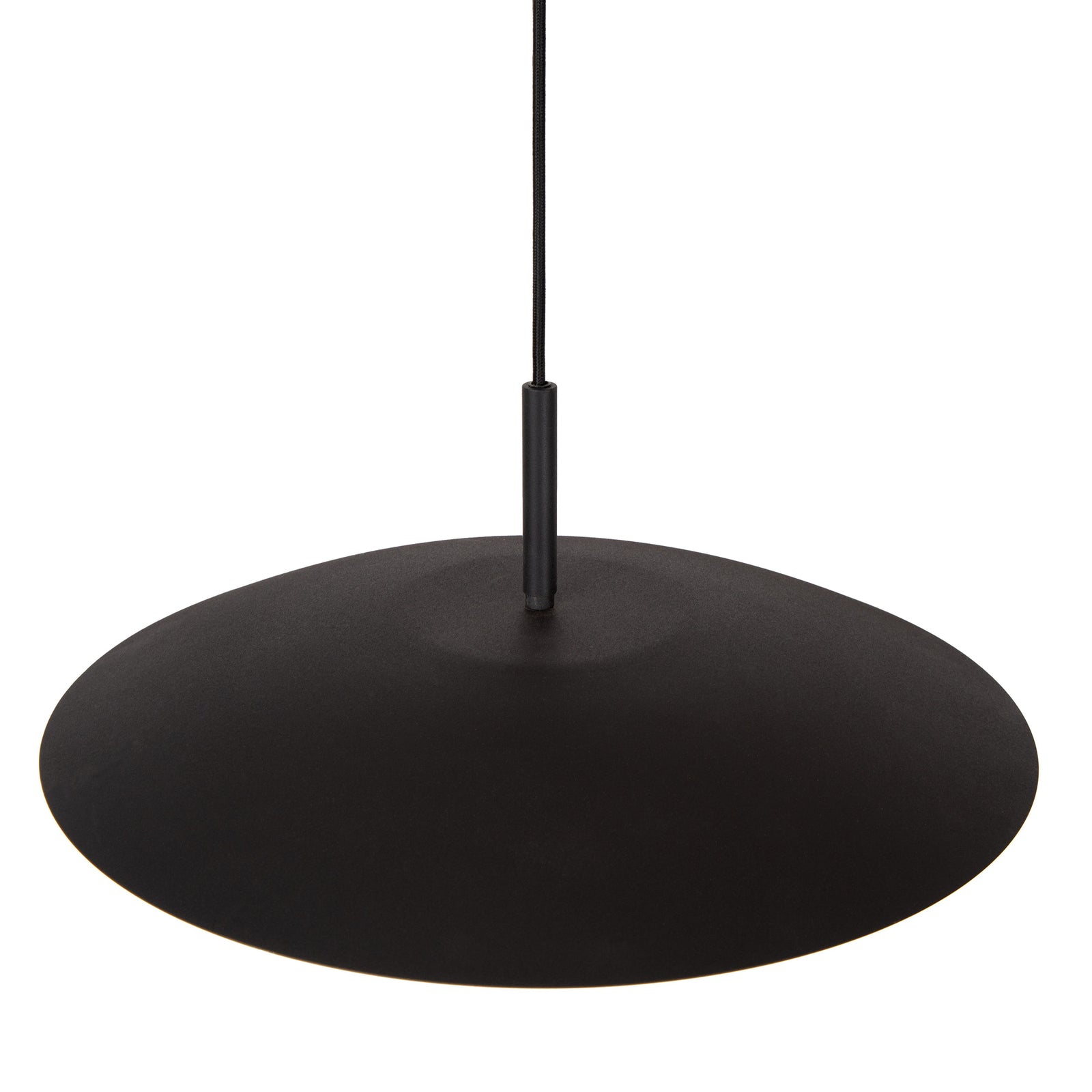 LED pendellampe Vulcan dimbar svart/gull side