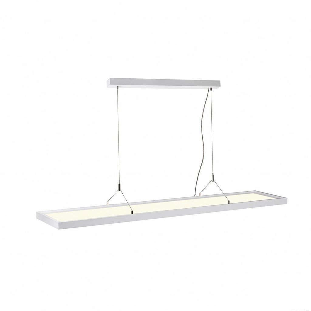 LED pendellampe Worklight hvit 120 cm 57W dimbar opp/ned forfra