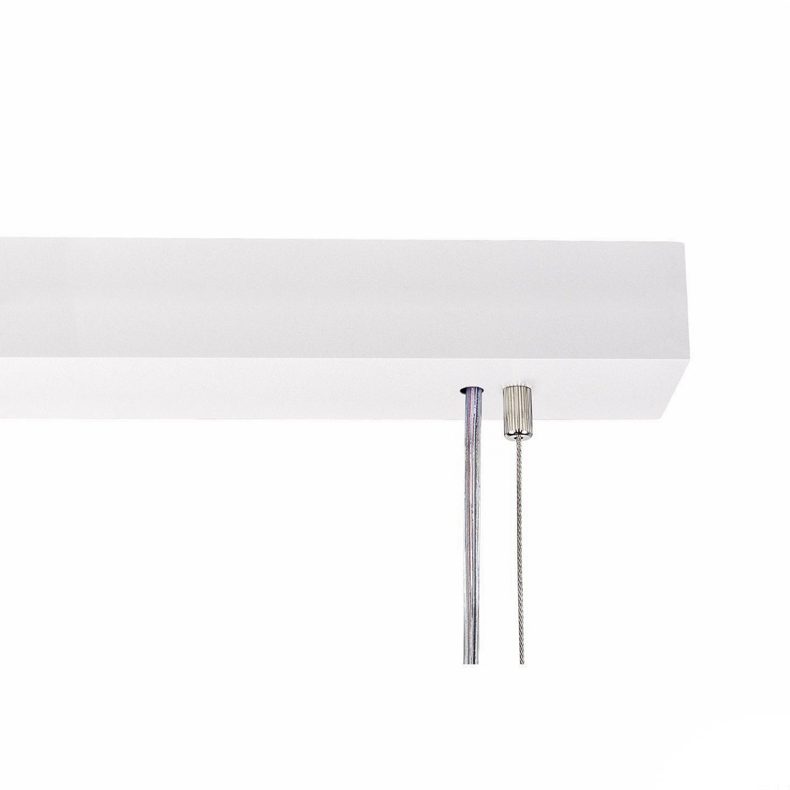 LED pendellampe Worklight hvit 120 cm 57W dimbar opp/ned montert