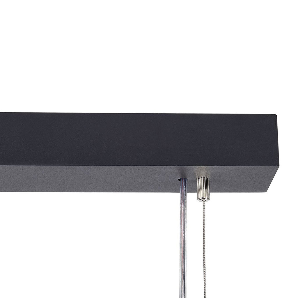 LED pendellampe Worklight svart dimbar opp og ned side