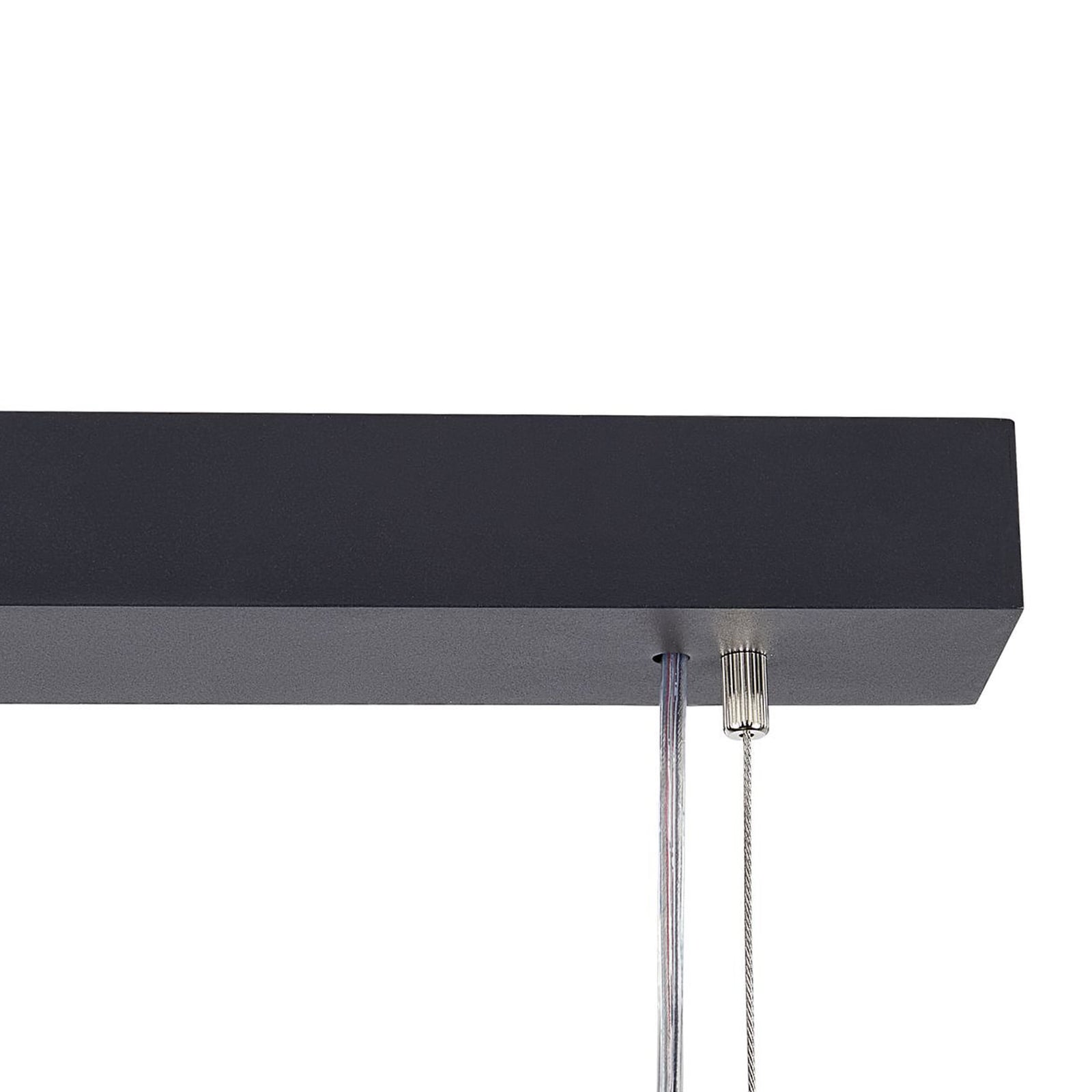 LED pendellampe Worklight svart dimbar opp og ned side