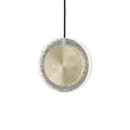 LED pendellampe Yo-Yo A gull metall dimbar forfra