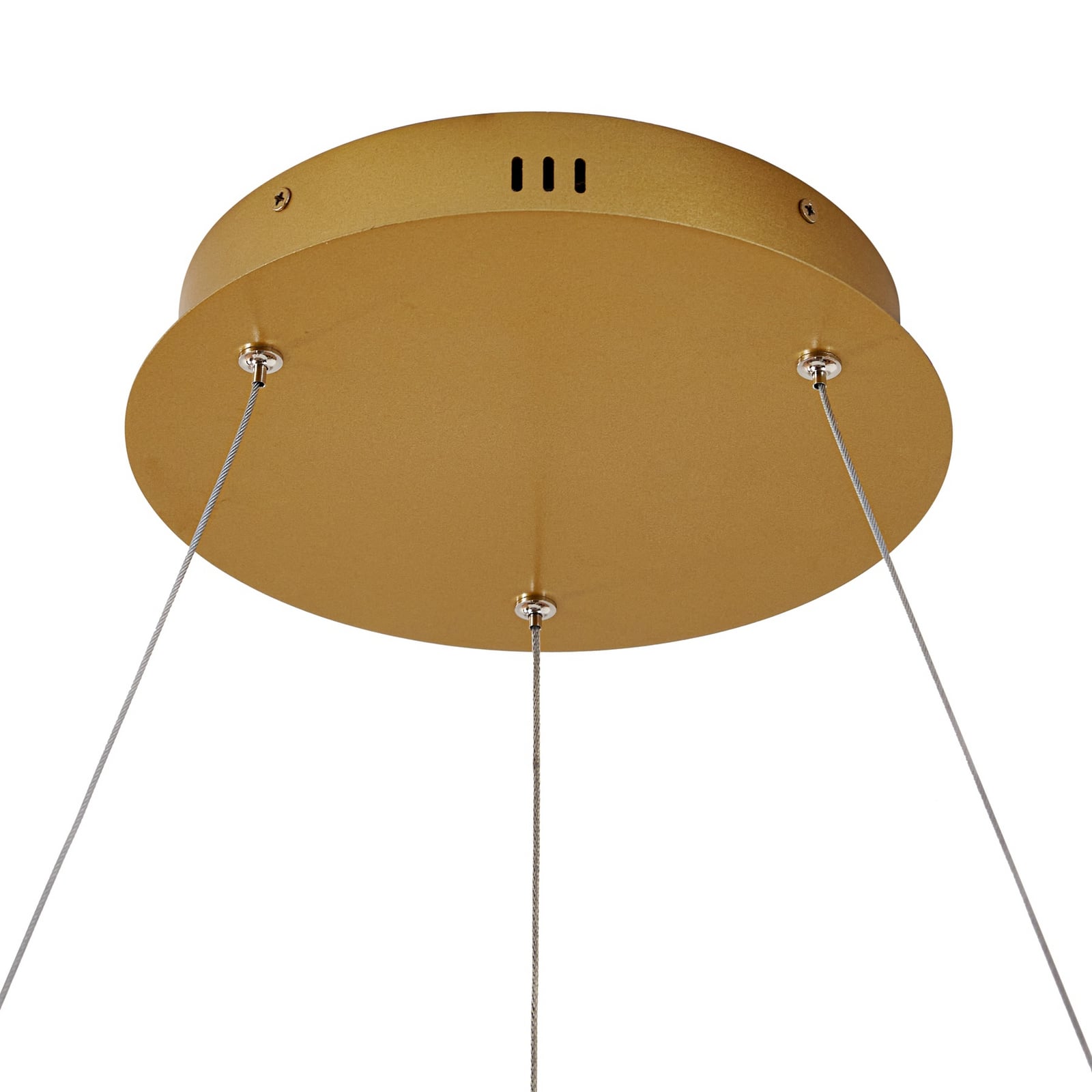 LED pendellampe Yonam gull med justerbar lengde