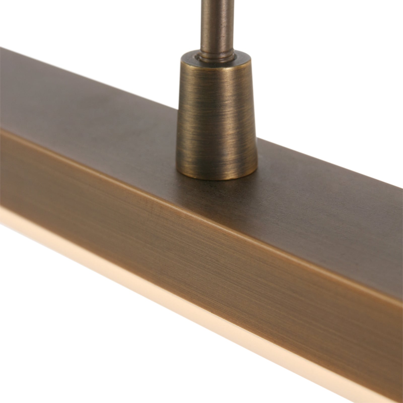LED pendellampe Zelena bronse montert i rom