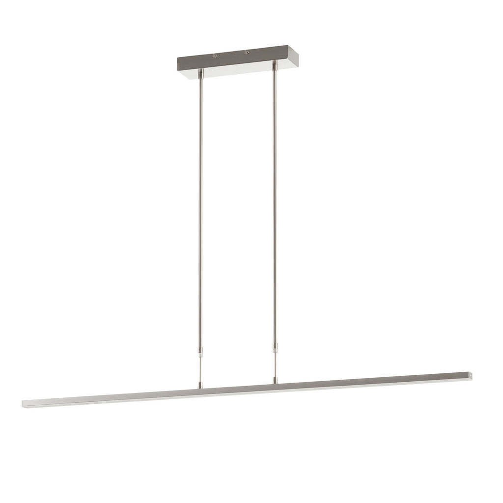 LED pendellampe Zelena dimbar CCT 122 cm stål detalj