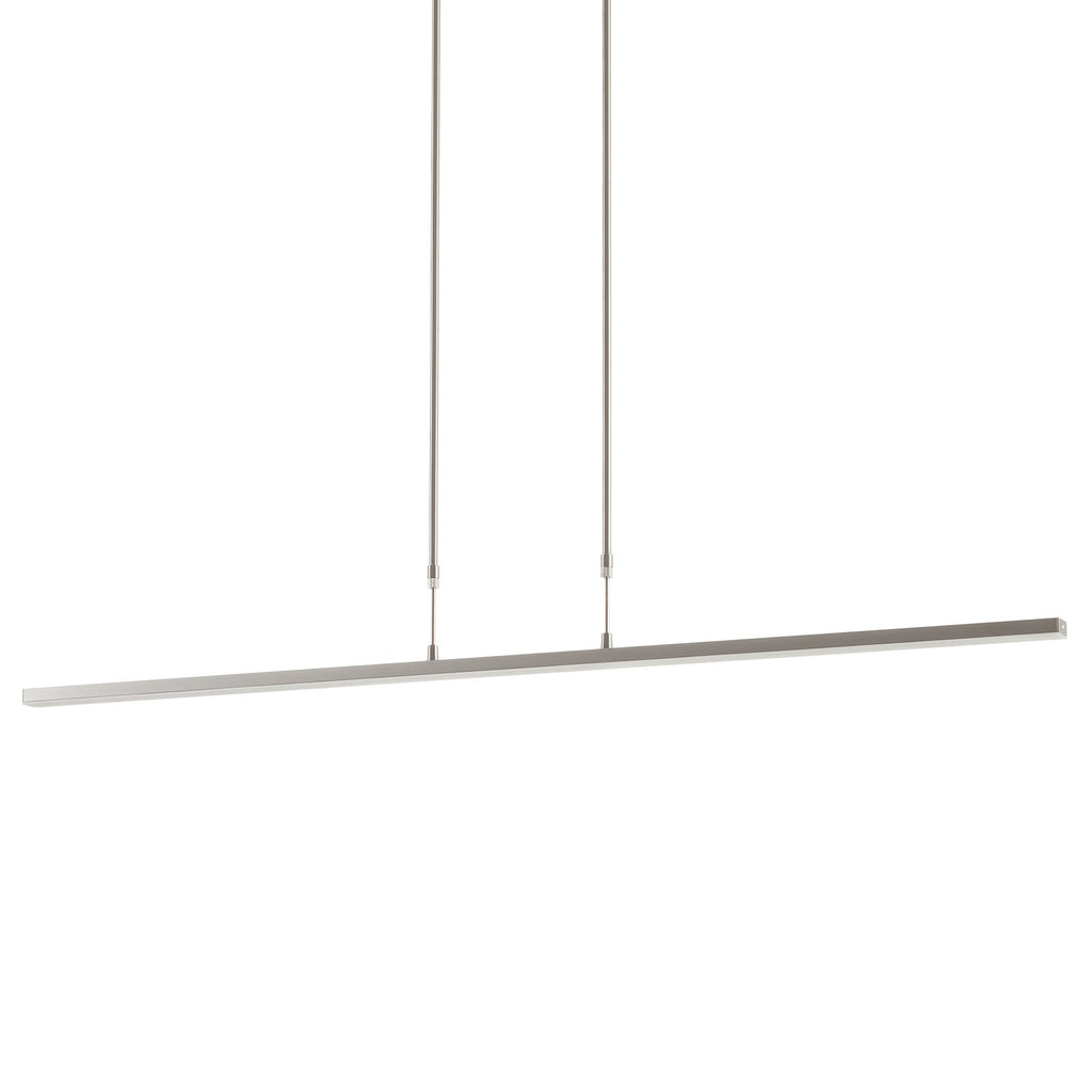LED pendellampe Zelena dimbar CCT 122 cm stål montert over bord