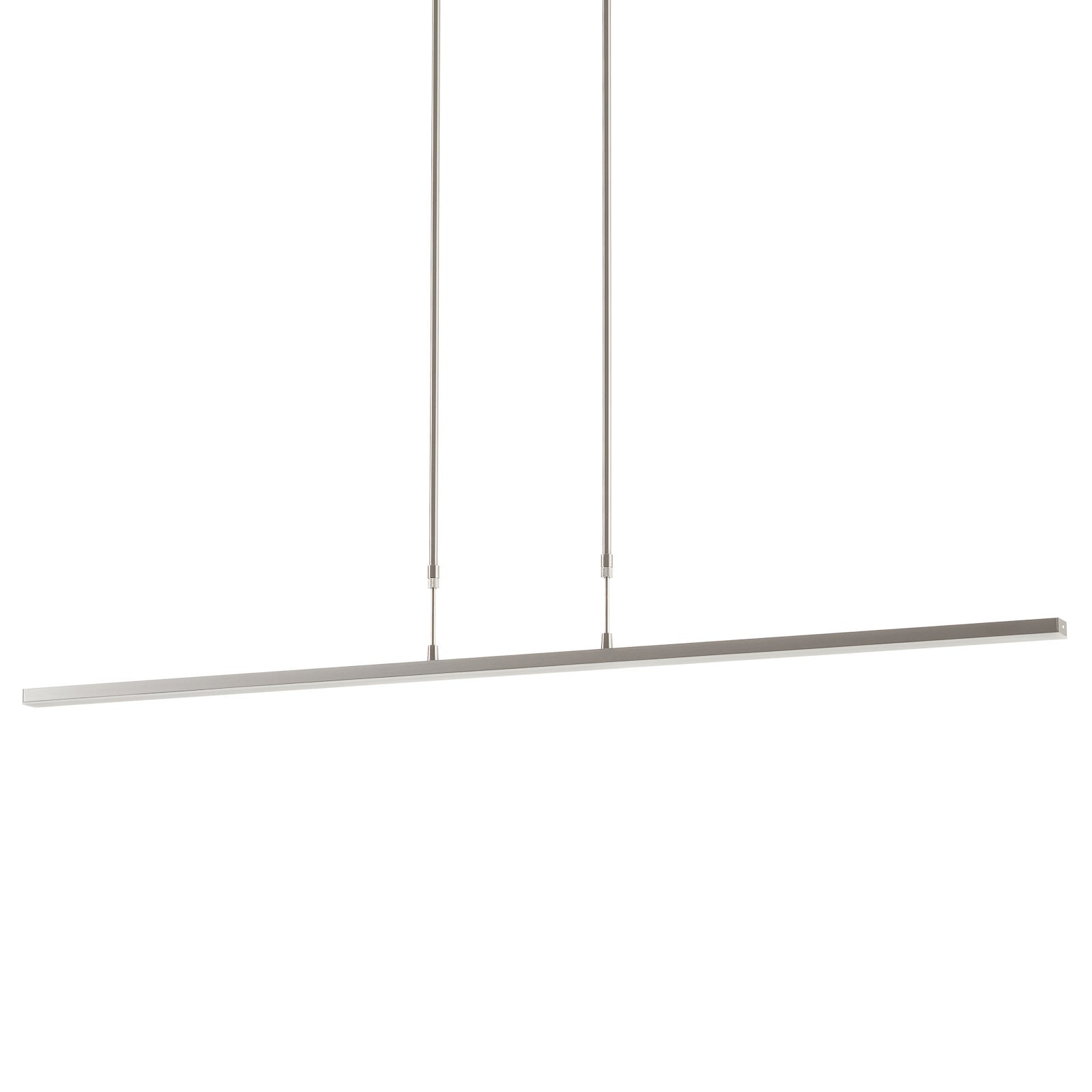 LED pendellampe Zelena dimbar CCT 122 cm stål montert over bord