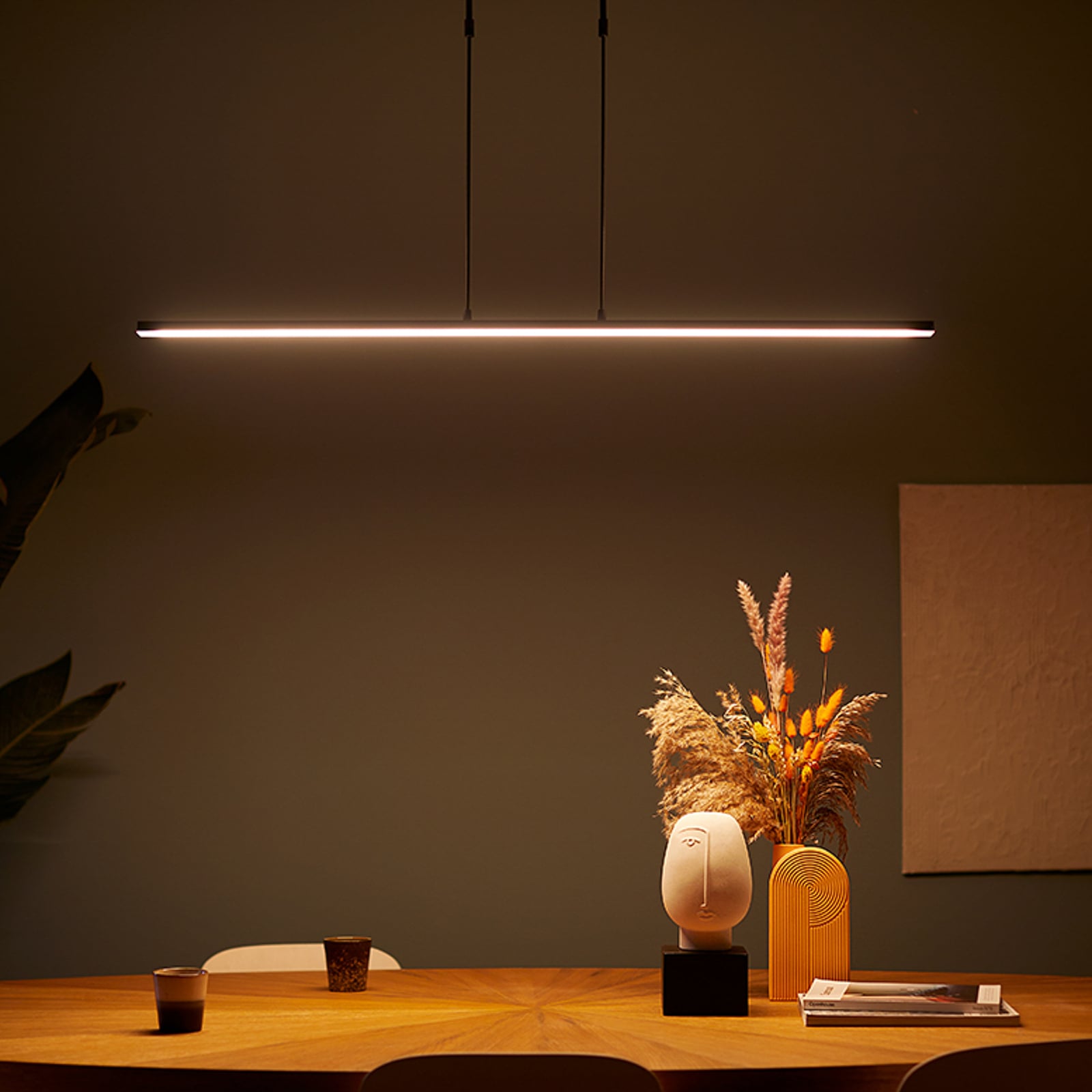 LED pendellampe Zelena svart dimbar detalj av dimmer
