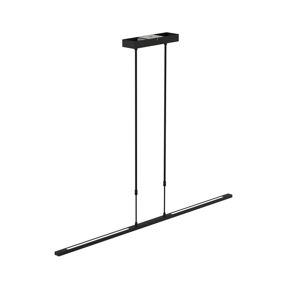 LED pendellampe Zelena svart dimbar montert i rom