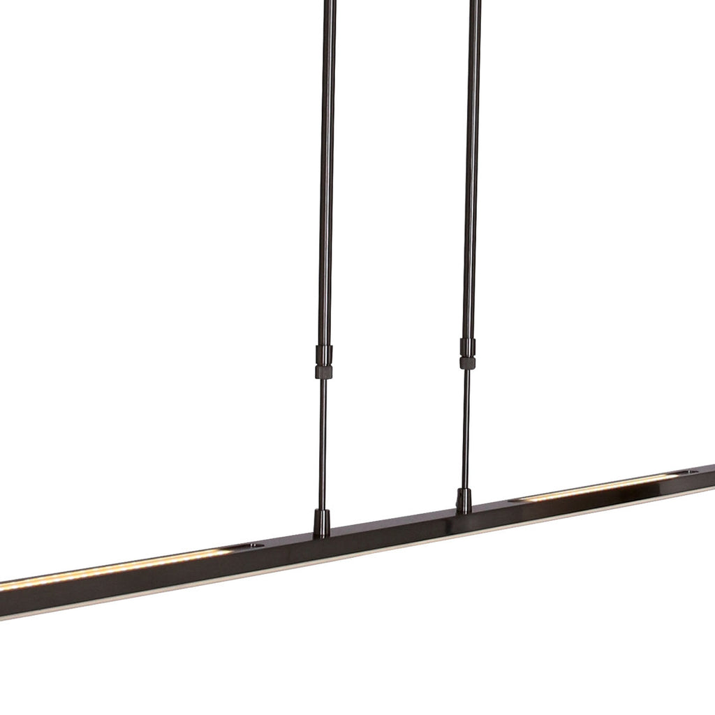 LED pendellampe Zelena svart dimbar touch dimmer