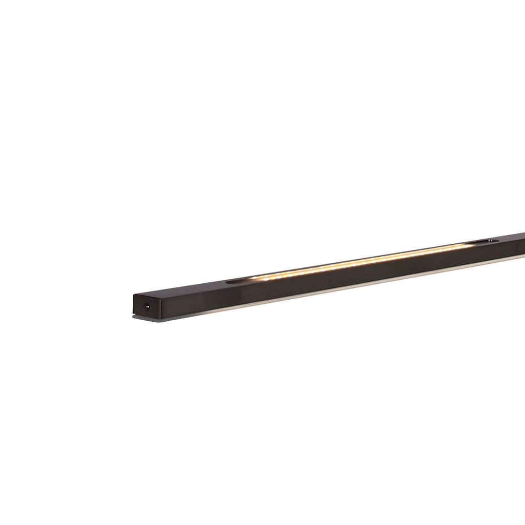 LED pendellampe Zelena svart dimbar sideprofil