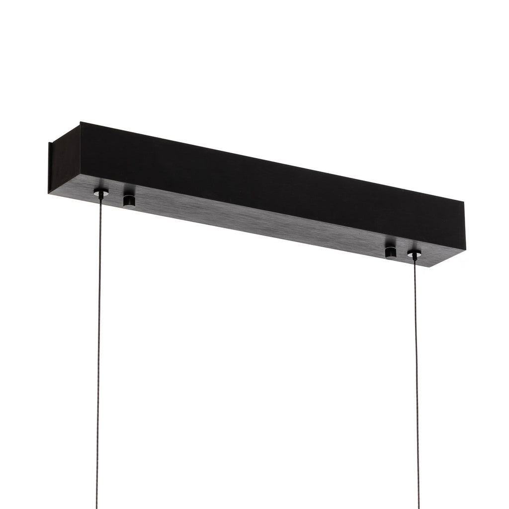 LED pendellampe Zino skifergrå dimbar 114 cm 42W justerbar høyde
