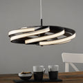 LED pendellampe Zoya dimbar med fjernkontroll Ø55 cm forfra