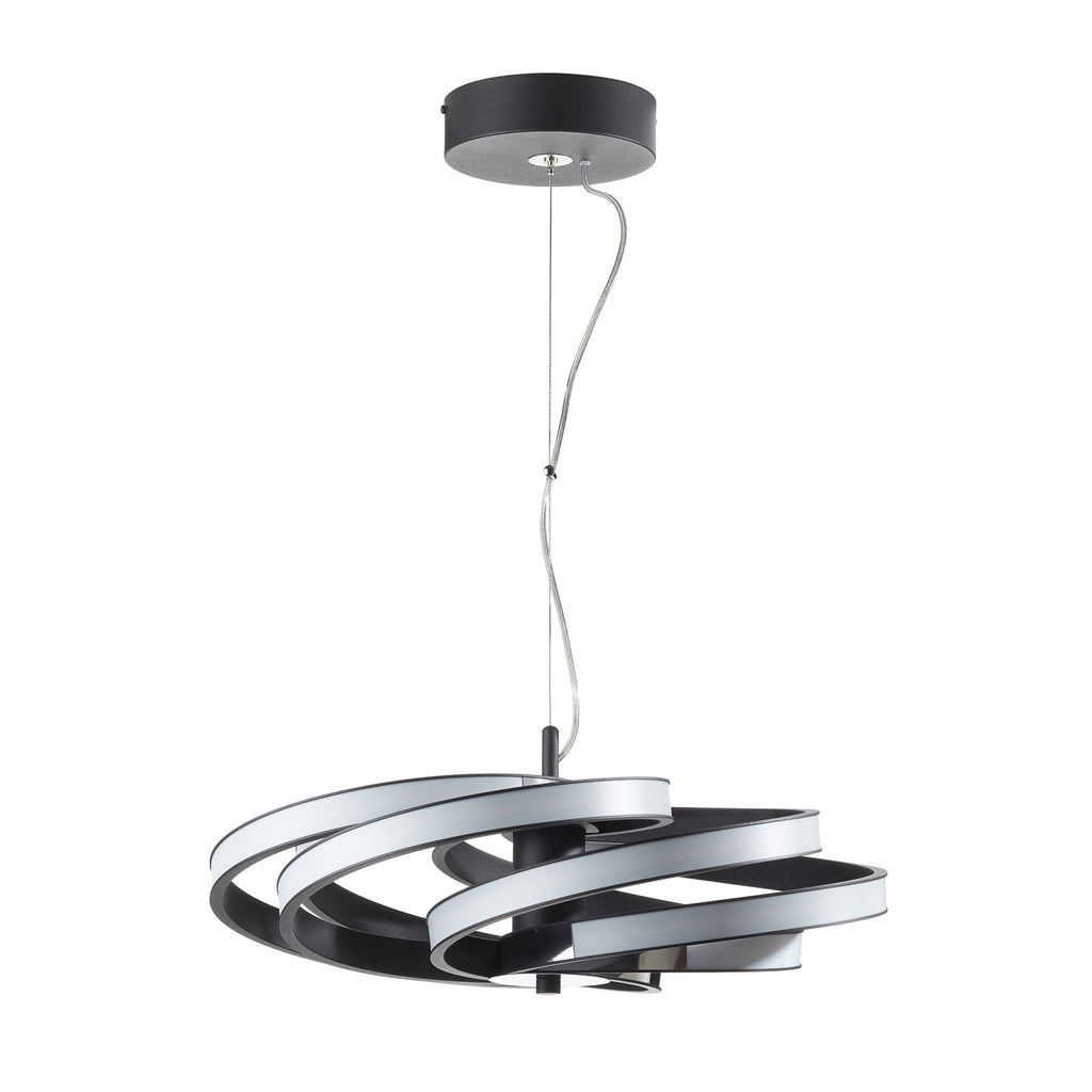 LED pendellampe Zoya dimbar med fjernkontroll Ø55 cm detalj