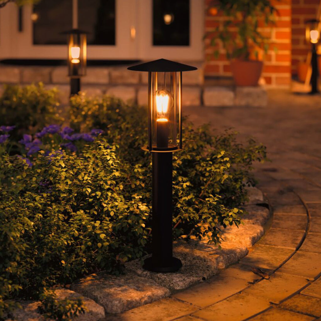 LED pullertlys Classic glass E27 2200K 50 cm IP44 Paulmann forfra