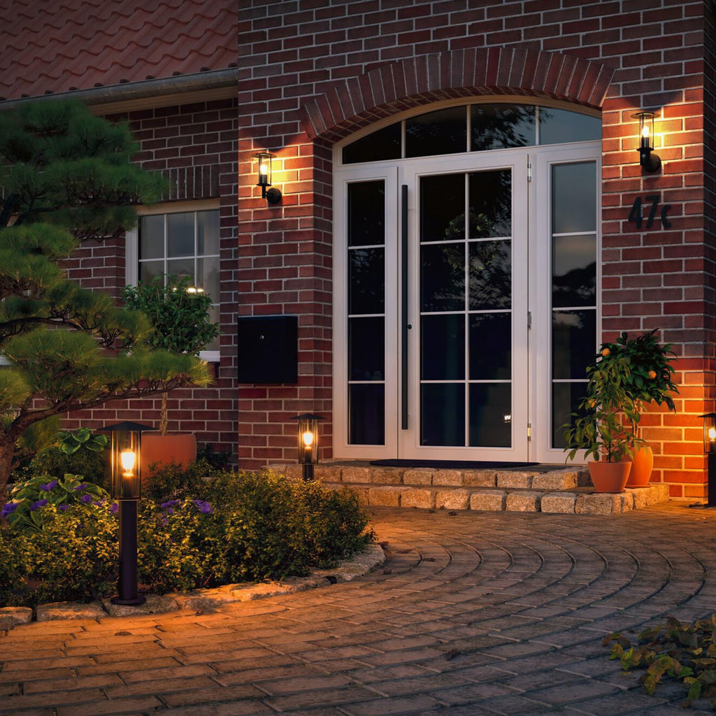 LED pullertlys Classic glass E27 2200K 50 cm IP44 Paulmann lysdetalj