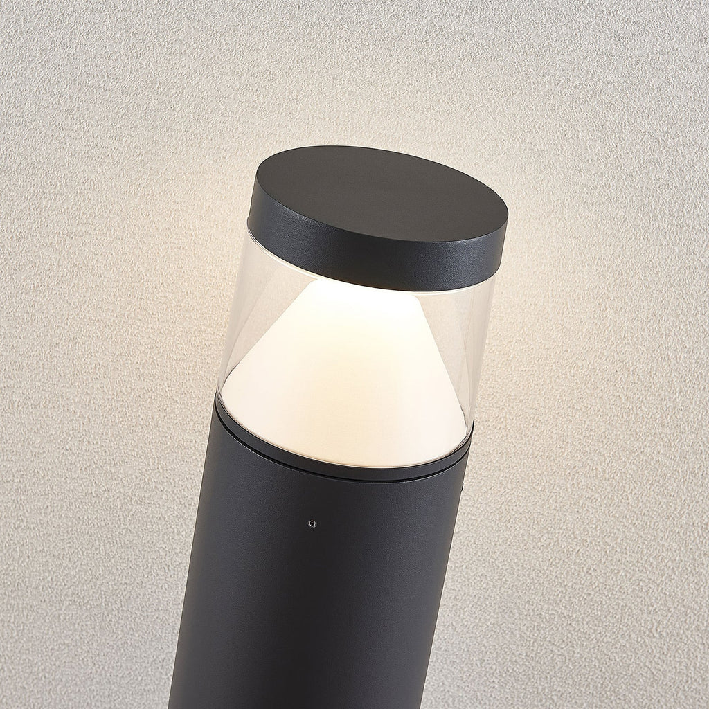 LED pullertlys Darja antrasitt aluminium 100 cm IP54 lysfordeling