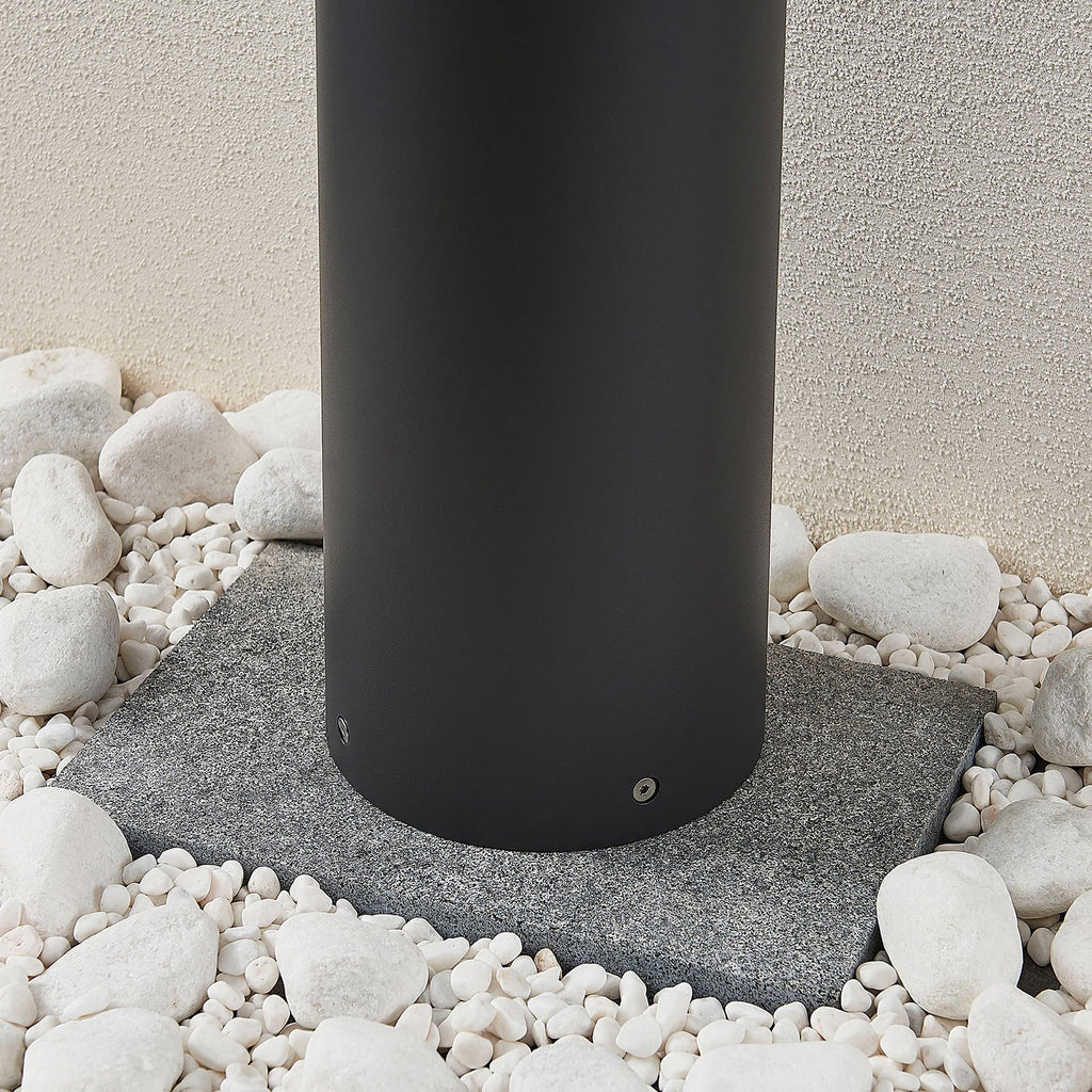 LED pullertlys Darja antrasitt aluminium 100 cm IP54 detalj av polykarbonat-diffusor