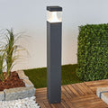 LED pullertlys Egon grafittgrå aluminium 90 cm IP54 forfra