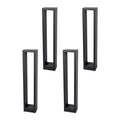 LED pullertlys Jupp 4-er sett antrasitt 60 cm front
