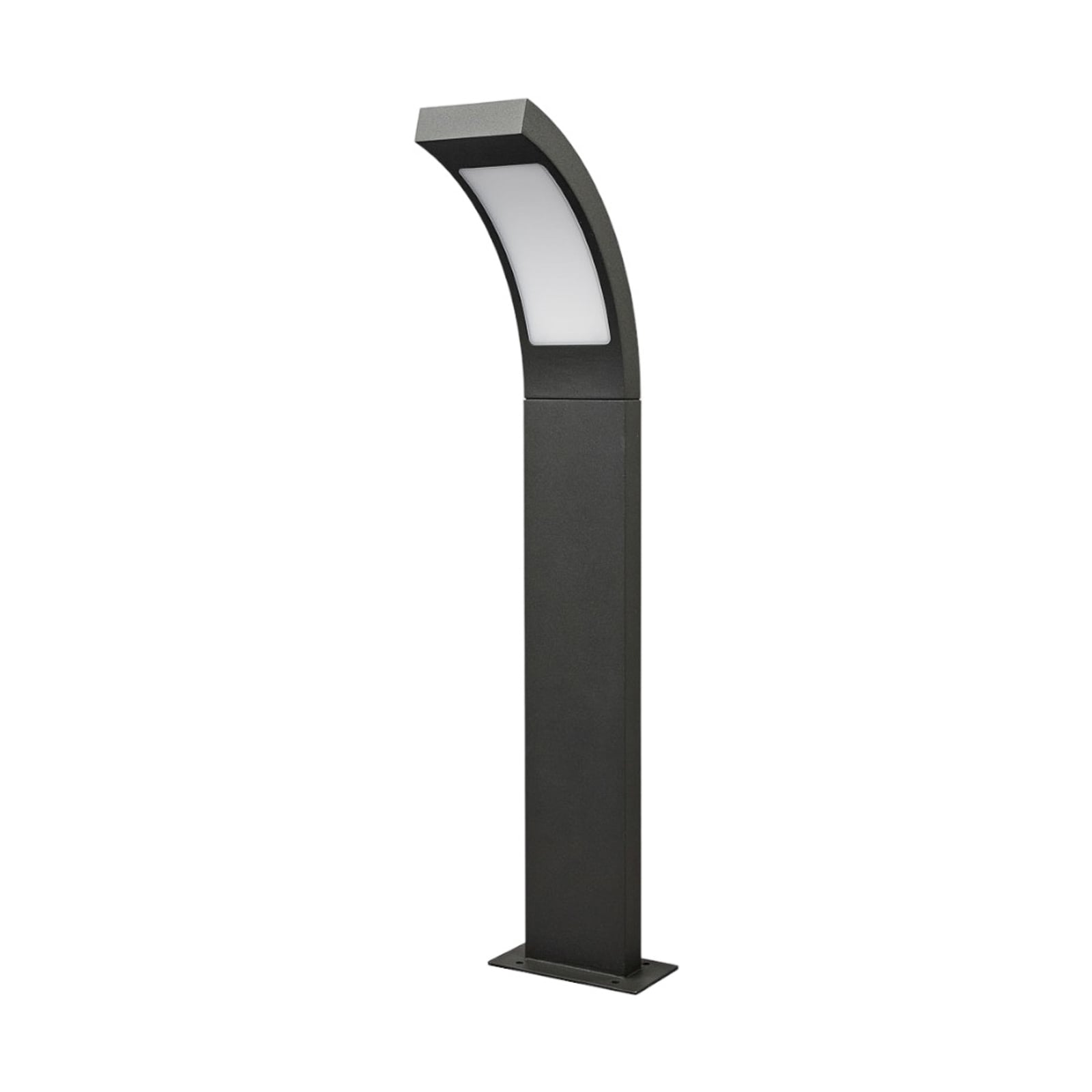 LED pullertlys Juvia antrasitt 60 cm montert ute